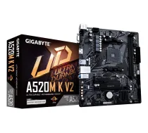 Mātesplate GIGABYTE A520M K V2 – AM4, DDR4, M.2, GbE LAN