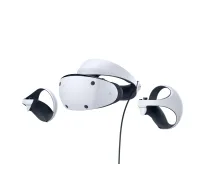 Sony PlayStation VR2 galvas displejs, melns, balts