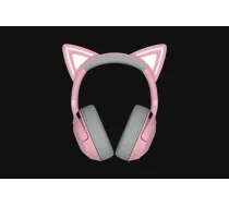 RAZER Kraken Kitty V2 BT bezvadu Bluetooth austiņas - stereo - rozā