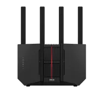 ASUS RT-BE92U bezvadu maršrutētājs 10 Gigabit Ethernet Tri-band (2.4 GHz / 5 GHz / 6 GHz) Melns
