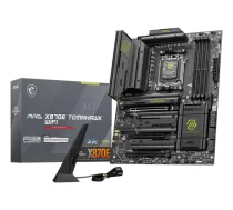 Mātesplate MSI MAG X870E TOMAHAWK WIFI — AMD X870E, Socket AM5, ATX, 4x DDR5 DIMM, 4x M.2, Wi‑Fi, 5Gb Ethernet