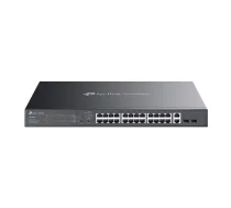 TP-Link Omada ES228GMP pārvaldāms L2 slēdzis Gigabit Ethernet PoE 26 porti