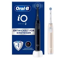 Elektriskā zobu birste Oral-B iO Series 2 Duo Black Pink ar viedā spiediena sensoru