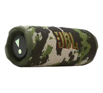 JBL Flip 7 (JBLFLIP7SQUAD) portatīvais Bluetooth skaļrunis, Bluetooth 5.4, IP68, 4800 mAh, Squad haki kamuflāža
