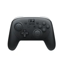 Nintendo Switch 2 Pro Controller Black Bluetooth Gamepad Analogs / Digitāls Nintendo Switch 2