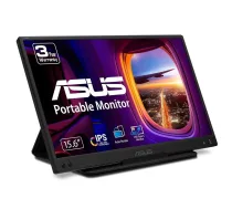 Pārnēsājamais monitors ASUS ZenScreen MB166C 15.6 collu Full HD IPS LED 1920x1080, 250 cd/m², 5 ms, USB-C barošana