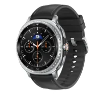 Samsung Galaxy Watch 8 Classic 3.3 cm AMOLED 46 mm Digital 438 x 438 Pixels Touchscreen 4G Sudrabs Wi-Fi GPS