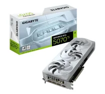 GIGABYTE GeForce RTX 5070 Ti EAGLE OC ICE SFF 16G videokarte - 16GB GDDR7, 256bit, PCI-E 5.0, 2542 MHz kodola frekvence, 3 x DP 2.1a, 1 x HDMI 2.1b, NVIDIA DLSS 4, GV-N507TEAGLEOC ICE-16GD
