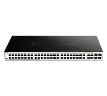 Pārvaldāms L2 Gigabitu Ethernet Slēdzis D-Link DGS-1210-52, 48 Porti, 1U