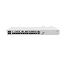 Vadu maršrutētājs MikroTik CCR2116-12G-4S+ — 13x Gigabit RJ-45, 4x SFP+, 2000 MHz, DDR4, balts