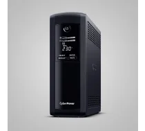 Nepārtrauktās barošanas avots (UPS) CyberPower Tracer III VP1200ELCD-FR, Line-Interactive, 1.2 kVA, 720 W, 5 kontaktligzdas