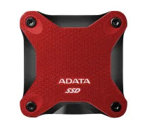 ADATA SD620 2 TB ārējais SSD, Micro-USB B 3.2 Gen 2, melns/sarkans