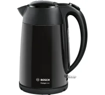 Bosch TWK3P423 elektriskā tējkanna 1.7 L 2400 W Melna