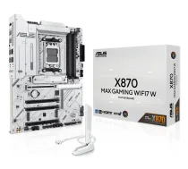 Mātesplate ASUS X870 MAX GAMING WIFI7 W ATX — AMD X870, Socket AM5, DDR5, 4 DIMM, Wi‑Fi 7, 2.5Gb LAN