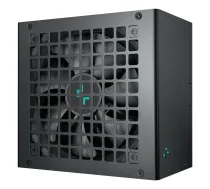 Barošanas bloks DeepCool PL750D 750W ATX 3.0 80 PLUS Bronze, 120 mm ventilators, 20+4 pin, melns