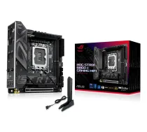 Mātesplate ASUS ROG STRIX B860-I GAMING WIFI — Intel B860, LGA 1851, mini ITX, 2× DDR5 DIMM (līdz 128 GB), Wi‑Fi 7, 2.5Gb LAN
