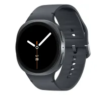 Samsung Galaxy Watch 8 44 mm Grafīts – viedpulkstenis ar AMOLED displeju, GPS un Wi-Fi