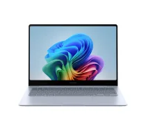 Samsung Galaxy Book4 Edge NP940XMAA-EXP Snapdragon X1E-80-100 Klēpjdators 35.6 cm (14 collu) Skārienekrāns WQXGA+ 16 GB LPDDR5x-SDRAM 512 GB eUFS Wi-Fi 7 (802.11be) Windows 11 Home Zils