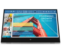 HP E-Series E14 G4 pārnēsājamais monitors, 35,6 cm (14 collas), 1920 x 1080 pikseļi, Full HD, LCD, 5 ms, Sudrabs