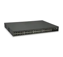 LevelOne GTP-5271 52-Port L3 Lite pārvaldāms Gigabit PoE slēdzis, 4 x 10GbE SFP+, 48 PoE porti, 400W PoE budžets