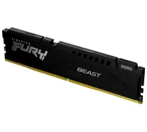 Kingston FURY Beast 8GB DDR5 6000MT/s CL30 DIMM melna ar EXPO