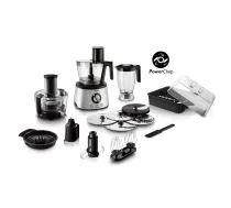 Virtuves kombains Philips HR7778/00 3.4 L bļoda, 1300 W, 32 funkcijas, 12 ātrumi, nerūsējošais tērauds