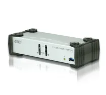 ATEN CS1912 2-Portu USB 3.1 Gen 1 DisplayPort 1.1 KVMP™ Slēdzis ar Skaļruni (KVM kabeļi iekļauti)