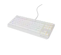 GENESIS Thor 230 TKL bezvadu tastatūra Gaming USB + RF Bezvadu + Bluetooth QWERTY Balta