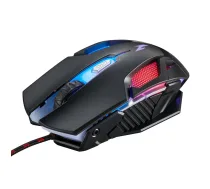 Acer Nitro NMW200 spēļu pele — ambidekstrāla, optiska 7200 DPI, 7 pogas, USB Type-A, melna