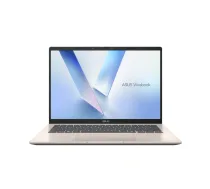 ASUS Vivobook 14 X1407QA-LY045W Copilot+ PC Snapdragon X1-26-100 Klēpjdators 35.6 cm (14 collu) WUXGA 16 GB LPDDR5x-SDRAM 512 GB SSD Wi-Fi 6E (802.11ax) Windows 11 Home Zelts
