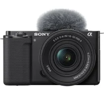 Sony ZV-E10 + E PZ 16-50mm F3.5-5.6 OSS II bezspoguļa kamera 24.2 MP CMOS 6000 x 4000 pikseļi Melna