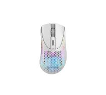 Glorious Gaming Glorious Model D 2 Wireless - Mati Balts, Labā roka, RF Bezvadu, 19000 DPI, Balts