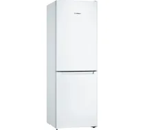 Bosch Serie 2 KGN33NWEB ledusskapis ar saldētavu, brīvi stāvošs, 282 L, balts