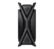 PC korpuss ASUS ROG Hyperion GR701 BTF Edition tornis — melns, rūdīts stikls, E-ATX/ATX/microATX atbalsts, 46 cm GPU, 420 mm augšējais radiators