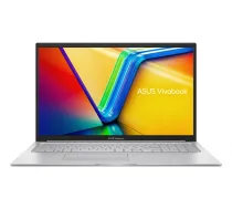 ASUS Vivobook 16 X1704VA-AU817W Intel Core 5 120U klēpjdators 43.9 cm (17.3 collu) Full HD 16 GB DDR4-SDRAM 512 GB SSD Wi-Fi 6 (802.11ax) Windows 11 Home Sudrabs