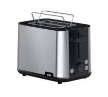 Braun HT101BI-HT1510BK 8 2 šķēles 900 W Melns, Nerūsējošais tērauds
