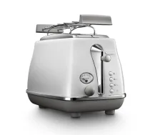 Toasteris De’Longhi CTOC2103.W 2 šķēles 900 W Balts Nerūsējošais tērauds