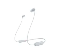 Sony WI-C100 Bezvadu austiņas iebūvējamas Zvaniem/Mūzikai Bluetooth Baltas