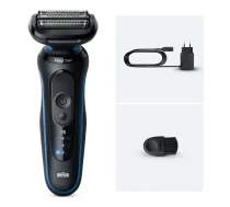 Braun Series 5 52-B1000s skuveklis ar foliju, melns