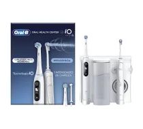 Rotējoši-oscilējoša zobu birste Oral-B iO6 Balta Pieaugušajiem Akumulators 2 birstes galviņas