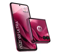 Motorola razr 60 ultra 17.7 cm (6.96 collu) Dual SIM Android 15 5G USB Type-C 16 GB 512 GB 4700 mAh Rozā