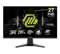 MSI MAG 275F dators monitors 68.6 cm (27 colli) 1920 x 1080 pikseļi Full HD Melns