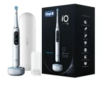 Oral-B iO Series 10 pieaugušo rotējoši-oscilējoša zobu birste, balta
