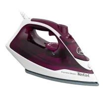 Tefal Express Steam FV2835E0 gludeklis sausai un tvaika gludināšanai, Cerilium zole, 2400 W, violets, balts