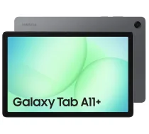 Samsung Galaxy Tab A11+ 5G 128 GB 27,9 cm (11 collu) 6 GB Wi-Fi 5 (802.11ac) Pelēks