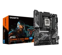 GIGABYTE B760 GAMING X DDR4 GEN5 mātesplate - atbalsta 14. paaudzes Intel Core CPU, 8+1+1 fāžu VRM, līdz 5333MHz DDR4 (OC), 3xPCIe 4.0 M.2, 2.5GbE LAN, USB 3.2 Gen 2