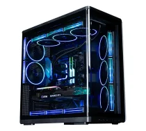 Zalman P60 Mid-Tower korpuss, melns, 5 ARGB ventilatori