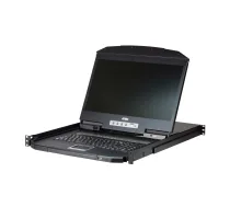 KVM slēdzis ATEN CL3108NX-ATA-AG USB VGA 1U Rack Mount Melns