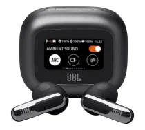 JBL Live Flex 3 Bezvadu austiņas Iekšauss Zvanu/Mūzikas/Sporta/Ikdienas Bluetooth Melnas