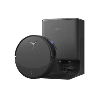 Robotputekļsūcējs Ecovacs DEEBOT T90 PRO OMNI — bezputekļu maisa 2,5 L tvertne, 350 min darbība, Li‑Ion 4000 mAh, melns